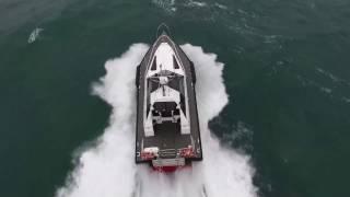 Poole Barracuda from the sky by drone