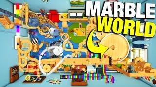 HUGE Marble Run (I Broke It...) - Marble World