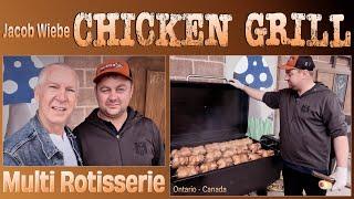 Jacob Wiebe Multi Rotisserie Chicken Grill