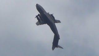 Airbus A400M pulls off incredible loop