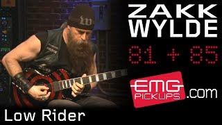 Zakk Wylde  Plays "Low Rider" on EMGtv