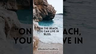 Beach Bliss | Travel Quote | #travel #quotes #adventure #inspirational