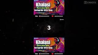 Khalasi Remix || Instagram Viral Song  Dj Chhotu RBL 🪘 Trending Remix song