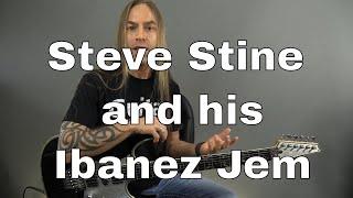 Steve Stine Discusses his Ibanez Jem Guitars and why it's important to find the best guitar for YOU