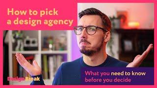 How to pick a design agency, designer or freelancer for your rebrand or web design project