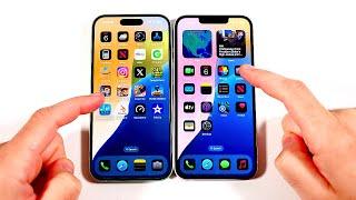 iPhone 15 vs iPhone 13 iOS 18 Speed Test