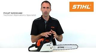 Chainbreak system by STIHL: the safety feature protecting you against kickback