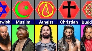 Religion of WWE Wrestlers. Christian. Muslim. Hindu. Jewish. Sikh. Buddha. Hindu