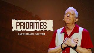 PRIORITIES | Pastor Whitcomb