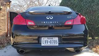 2012 Infiniti G37 Sedan with Fast intentions High-Flow cats and Stock CBE