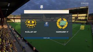 Mjällby AIF vs Hammarby IF (27/08/2023) Allsvenskan 2023 FIFA 23