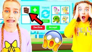 ONLY TRADING FOOD items in ADOPT ME Roblox Gaming w/ The Norris Nuts
