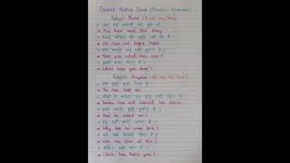 Daily use English sentences (Present Perfect Tense) #shorts#english#education#englishspeaking