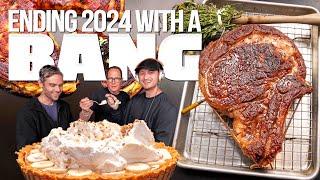 ENDING 2024 WITH A BANG (WITH A $700 STEAK ON YOUTUBE FOR THE FIRST TIME!) | SAM THE COOKING GUY