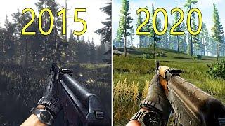 Evolution of Escape from Tarkov (2015-2020)