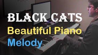 Beautiful Melody on Piano / Black Cats (Free Piano Sheet)