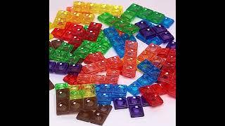 Colorful 3D Puzzle Wooden Tangram Math Toys Game Children Pre-school  Education #ktp #shorts #kids