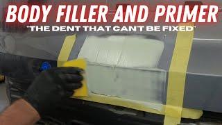 PRO TIPS: How to use and shape body filler. Garage Noise auto body