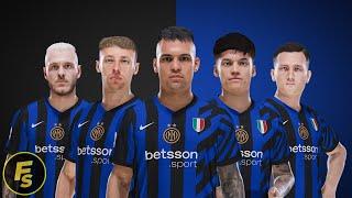 Inter Milan Facepack 2024/25 - PES 2021 & FL24