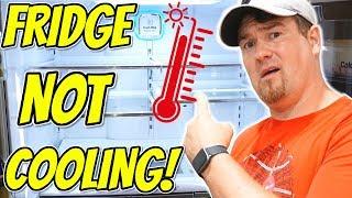 LG Fridge Not Cooling -- Freezer Works EASY DIY FIX! #howto #DIY #repair