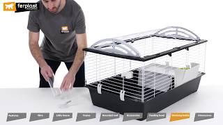 Casita rabbit cage by Ferplast