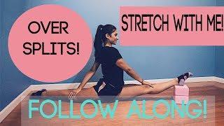 Over Split Tutorial! Stretching Routine! Follow Along!