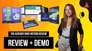 The Already Done Method Review and Demo - Effortless Online Selling Mastery Revealed