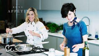 Weed-Infused Salsa Verde with Cat Cora