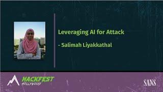 Leveraging AI for Attack