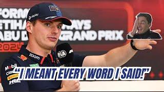 Max Verstappen Still FURIOUS at George Russell actions in Qatar