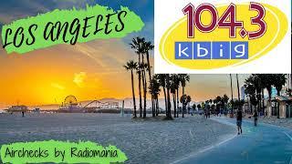 KBIG 104.3 with Steve Woods - Los Angeles, CA - April 1995 (Part 1)