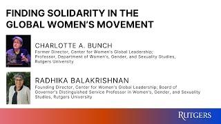 Finding Solidarity in the Global Women’s Movement