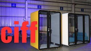 Innovative Office Phone Booth at CIFF 52nd | TFT Office Trend Impresses Worldwide!