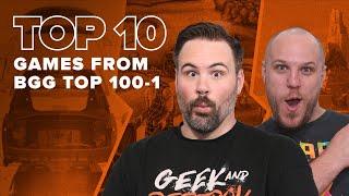 Top 10 Games from BGG Top 100 to 1 - BGG Top 10 w/ The Brothers Murph