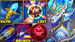 Wild Rift China Aurelion Sol – Porcelain Protector Skin – 19KILL MAX SCALING Build & Runes