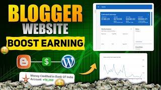 How to Earn Money from Blogger Website | How to Boost Blogger Website Earnings