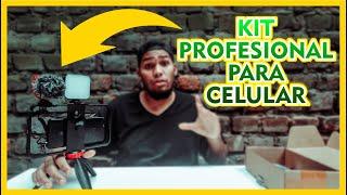 Cómo hacer VIDEOS PROFESIONALES CON CELULAR - MEJOR KIT DE ACCESORIOS PARA GRABAR CON TU MOVIL