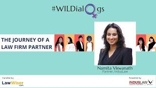 #WILDialogs (Women in Law) | Journey of a Law Firm Partner | Namita Viswanath, IndusLaw