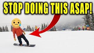 Top 5 Worst Postures/ Techniques Turning a Snowboard & How To Fix It