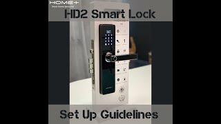 《HomePlus》 HD2 Smart Lock Tutorial