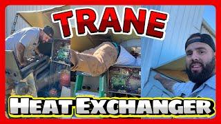 Trane voyager heat exchanger replacement