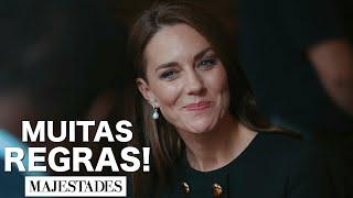 Rígida lista de REGRAS e PROIBIÇÕES para Kate Middleton vai deixar qualquer mulher INCOMODADA