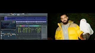 HOW TO MAKE HARD DRAKE TYPE BEATS IN FL STUDIO