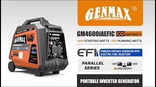 Unboxing and User's Guide for the GM4600iAEFIC Portable Inverter Generator