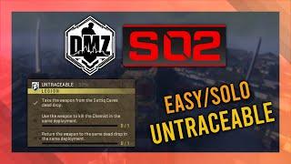 Untraceable (Sattiq Cave Dead Drop) GUIDE | DMZ Season 2 Mission Guide | Simple