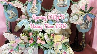 Easter DIY’s Using New Spring 2025 IOD