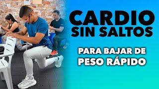 CARDIO SIN SALTOS PARA BAJAR DE PESO RÁPIDO