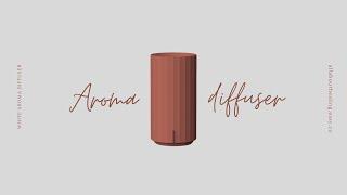 質感薰香｜精油擴香機｜操作示範 Aroma diffuser