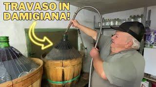 Come TRAVASIAMO il VINO nelle DAMIGIANE!