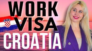 Croatia Work Visa In 2024! Few easy steps!